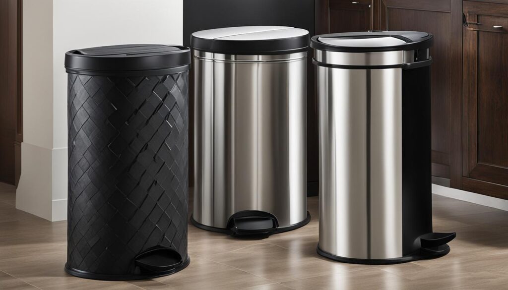 durable trash can