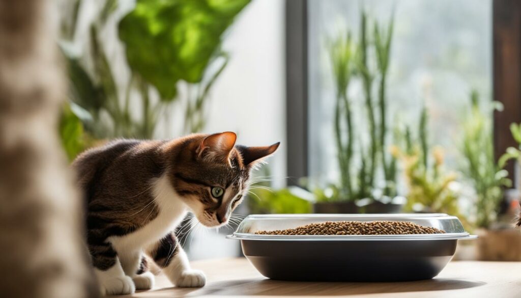 introduce slow feeder cat bowl to your cat