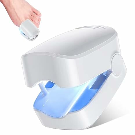 SUNCKY Nail Fungus Cleaning Laser Device, Nail Fungus Laser Treatment for Damaged Discolored Thick Toenails & Fingernails